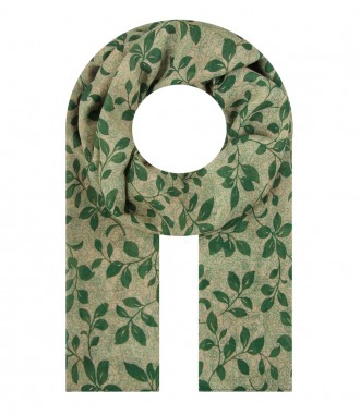 Damen Halstuch, schmal, grün