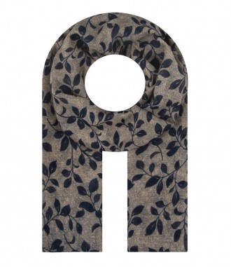 Damen Halstuch, schmal, blau