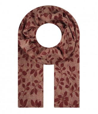 Damen Halstuch, schmal, rot