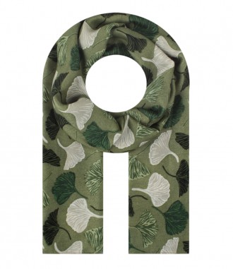 Damen Halstuch, schmal, grün