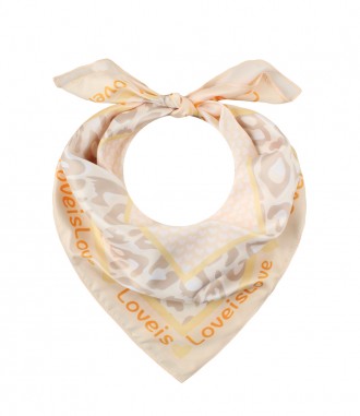 Schal, orange