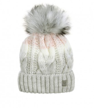 Mütze mit Teddy Innenfutter, grau