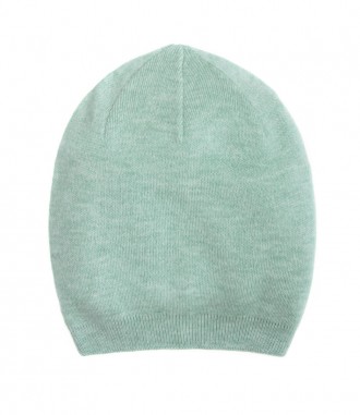 Basic Beanie Mütze - Feinstrick, jade