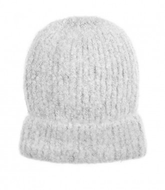 Basic Beanie Mütze, grau
