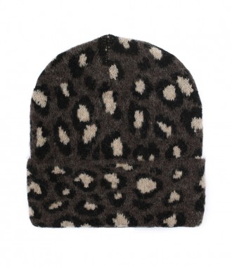 Basic Beanie Mütze, braun