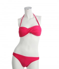 Bikini - Bandeau pink