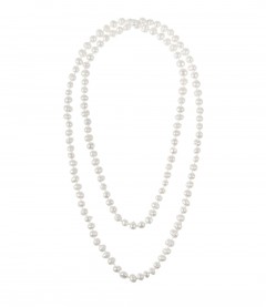 Perlenkette, creme
