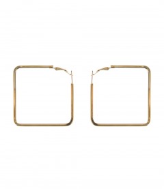 Creolen - metallic, gold