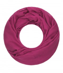 Majea Loop Cary - Loop Schal einfarbig, magenta