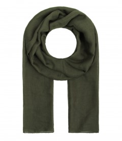 Majea Tuch Lima - schmal, uni, dark olive