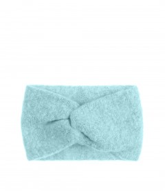 Damen Stirnband - Knoten, hellblau