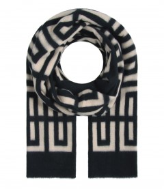 Damen Winterschal, creme