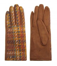 Damen Handschuhe, braun