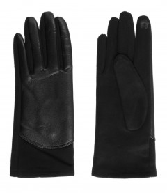 Damen Handschuhe, schwarz