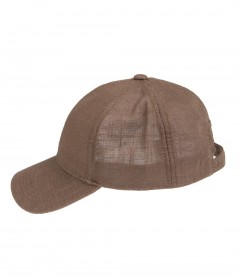 Damen Baseball Cap, braun