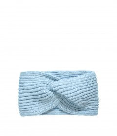 Damen Stirnband, hellblau