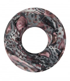Damen Loop Schal, rosa