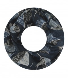 Damen Loop Schal, navy