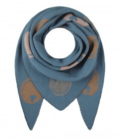 Damen Winterschal, blau