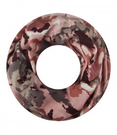 Damen Loop Schal, rosa