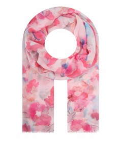 Damen Halstuch, schmal, rosa