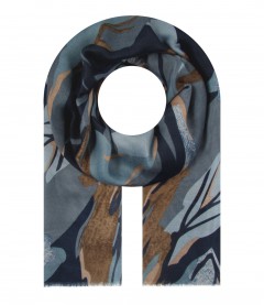 Damen Halstuch, blau