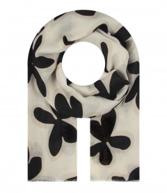 Damen Halstuch, creme