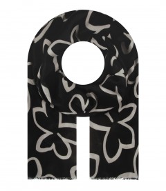Damen Halstuch, schwarz