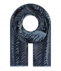 Damen Halstuch, blau