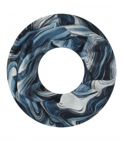 Damen Loop Schal, blau