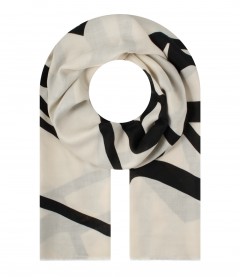 Damen Halstuch, creme
