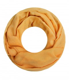 Loop Schal - einfarbig, senfgelb