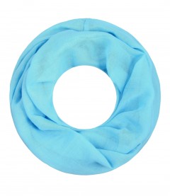 Loop Schal - einfarbig, aqua
