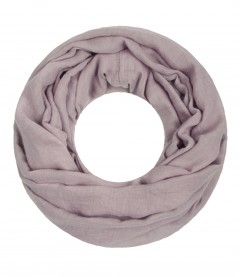 Loop Schal - einfarbig, mauve