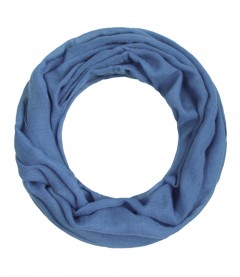 Loop Schal, schmal - einfarbig, dark denim