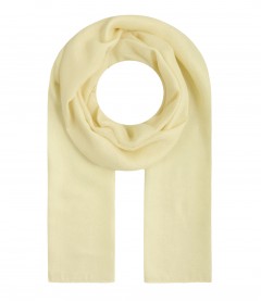 Schal, hellgelb