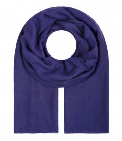 Damen Halstuch, XL - einfarbig, lila