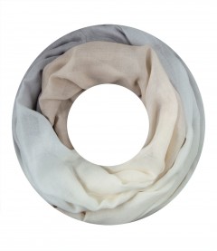 Schal, grau