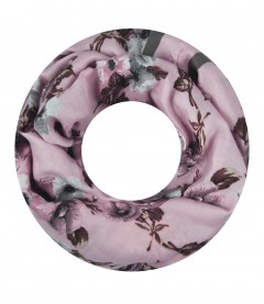 Schal, rosa