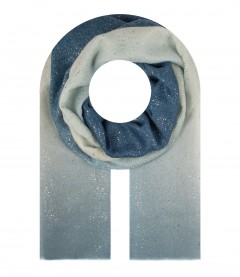 Schal, blau