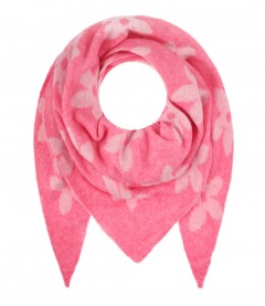 Schal, rosa