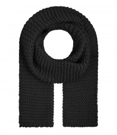 Schal, schwarz