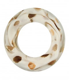 Loop Schal, schmal, beige