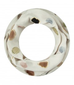 Loop Schal, schmal, grau