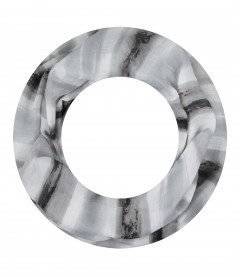 Loop Schal, schmal, grau