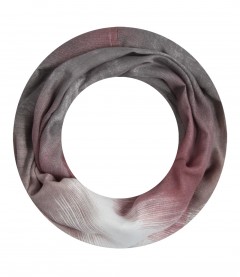 Loop Schal, schmal, rosa