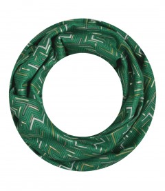 Loop Schal, schmal, grün