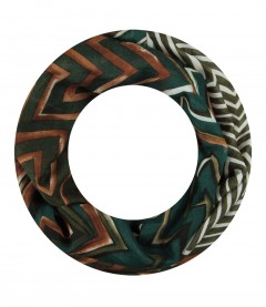 Loop Schal, schmal, grün