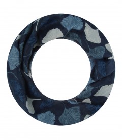 Loop Schal, schmal, blau