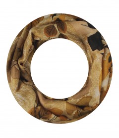 Loop Schal, schmal, gelb